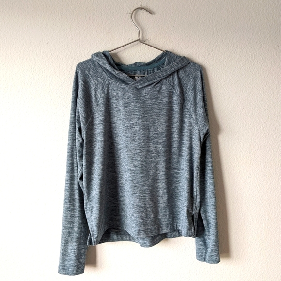 RBX Tops - RBX Long Sleeve Athletic Hooded Shirt